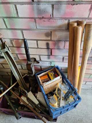 Partij Divers Gereedschap, Grijs / Chroom, onbekend